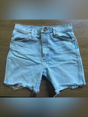Vintage Wrangler Light Blue Denim Cutoff Shorts